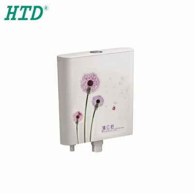 HTD-1204B Simple style sanitary ware ceramic PP toilet tank flushing cistern for Sale